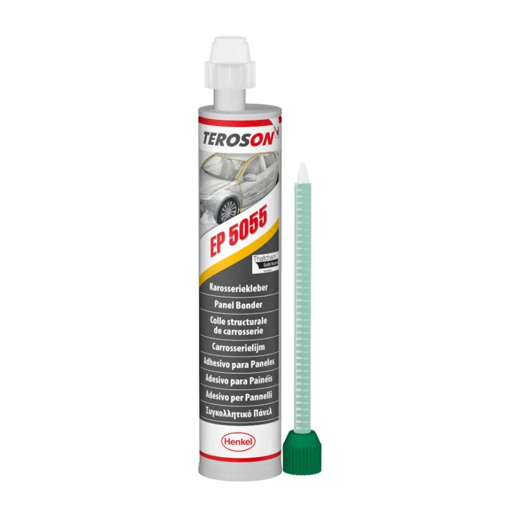 TEROSON EP 5055 un adhesivo libre de disolventes y de dos componentes a base de resinas epoxi endurecidas