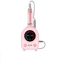 Kit de manucure portable professionnel, mini perceuse à ongles électrique 35000 tr/min, perceuse à ongles électrique pour salons de beauté