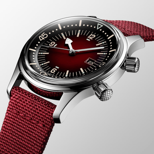 Montre mécanique automatique pour hommes, style sport, bracelet en tissu, lunette rotative, affichage de la date, montre-bracelet Longinesing - Product Image 3