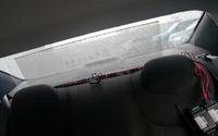 Écran LED pour vitre arrière de taxi P2.6-5.2, affichage vidéo arrière, écran transparent, affichage numérique couleur, écran LED pour voiture