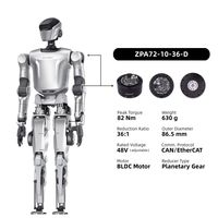 Actionneur rotatif robotique ZBDynamiX avec servomoteur haute vitesse 64 tr/min et couple élevé pour poignet et cheville de robot humanoïde Unitree OEM