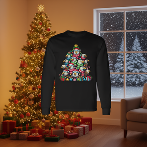 Camiseta de manga larga Eagle Bird Christmas Tree Xmas - Product Image 3