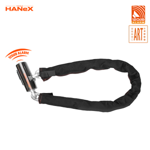 Antivol de chaîne en acier trempé 10 mm pour vélo, <span class=keywords><strong>moto</strong></span> électrique, avec alarme 120 dB - Product Image 6