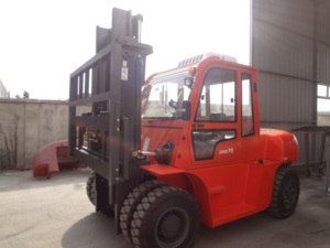 7ton דיזל מלגזת עם מונית מזגן עבור מכירה לוהטת מלגזה משאית מונית דוד 7000kg דיזל מלגזה - Product Image 3