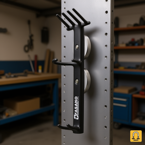 Support magnétique pour outils Fasano avec crochets et fourche pour rangement en garage et atelier - Product Image 3