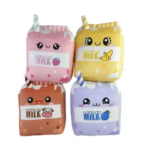 Молочная серия плюшевая игрушка милая Черничная молочная домашняя плюшевая подушка милая Клубника банан молочная плюшевая игрушка