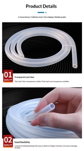 Tuyau de pompe péristaltique en silicone d'origine du fabricant #24 #25 Tuyau de traitement de coupe personnalisé #13 #14 #15 #16 #17 #18 #19 Tube de pompe - Product Image 5