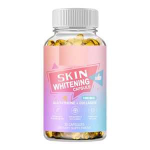 Cápsulas de gomitas blanqueadoras de la piel vitamina C <span class=keywords><strong>E</strong></span> colágeno vegano suplementos alimenticios Etiqueta Privada OEM - Product Image 1