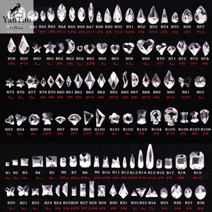 Toptan düz geri elmas şekli Rhinestones olmayan sıcak düzeltme Rhinestone kristal tırnak sanat için - Product Image 1