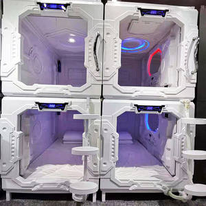 Móveis Fabricantes Venda Quente Modular Soundproof Sleeping Capsule Bed Japão Estilo para Hotéis Aeroporto Albergues Dormitórios - Product Image 4