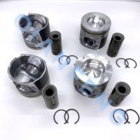 4 pièces 85mm M9T YS23 KIT DE SEGMENT DE PISTON 12011-2ZG6B 12010-00Q3F KIT DE SEGMENT DE PISTON pour NISSAN Renault Navara NV400 Alaskan Master Engine