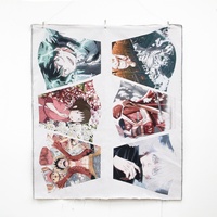Anime Jacquard Tapisserie Tissu Tissé Premium Color-Woven Custom Design use for Streetwear & Fashion Apparel
