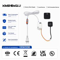 Control Remoto para Gabinete, Interruptor de 433MHz AC110V-220V 300W, Controlador de Tira LED, Sensor de Puerta, Sensor de Movimiento Manual, CE RoHS, para Iluminación de Armarios