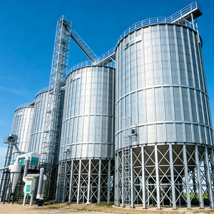Vente directe usine – Silo en acier galvanisé grande capacité 500T-1500T, à fond conique, pour stockage de céréales, certifié ISO CE, longue durée de vie - Product Image 3