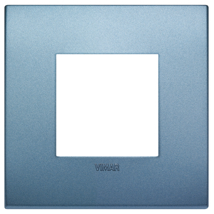 Vimar Classic 2M Matt Blue Plate 9x9cm Wall <b>Switch</b> - Product Image 1