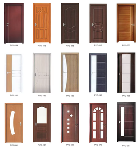 Puerta de Melamina Moderna, Puerta <span class=keywords><strong>Interior</strong></span> con Acabado de Melamina, Estilo Moderno, Puerta Residencial para Apartamentos, para Proyectos Inmobiliarios - Product Image 2
