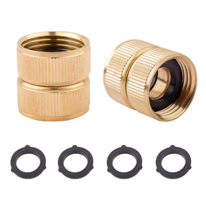 Khớp Nối Ống Nối Từ Nữ Sang Nữ 3/4 Inch, Đầu Nối Nhanh Làm Vườn Bằng Đồng Thau Khớp Nối Nhanh - Product Image 6