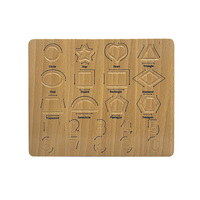 Tableau d'écriture en braille à rainures, nouvel arrivage, prix d'usine, aide pédagogique précoce pour l'écriture, tableau d'écriture en bois