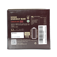 Boîte de Biscuits au Chocolat avec Poudre de Cacao, Barre Énergétique
