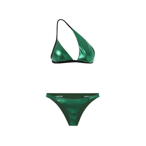 Set Bikini Sogno D'Oro 40 42 44 46 Verde Metallizzato Costume da Bagno Donna Abbigliamento da Spiaggia - Product Image 2