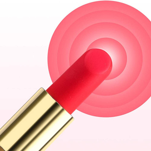 Stimulateur rechargeable pour rouge à lèvres Vibromasseur 10 vitesses Sex Toys Joli rouge à lèvres Vibromasseur pour <span class=keywords><strong>femme</strong></span> Clitoris - Product Image 2