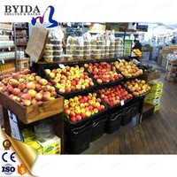 Supermarkt Groente En Fruit Display Rack Voor Winkel