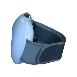 Boguan Abdominal Massager Rechargeable Infrared Heat Therapy <b>Vibration</b> Waist Belt For Body Massage 5-7 Heads Blue - Product Image 1