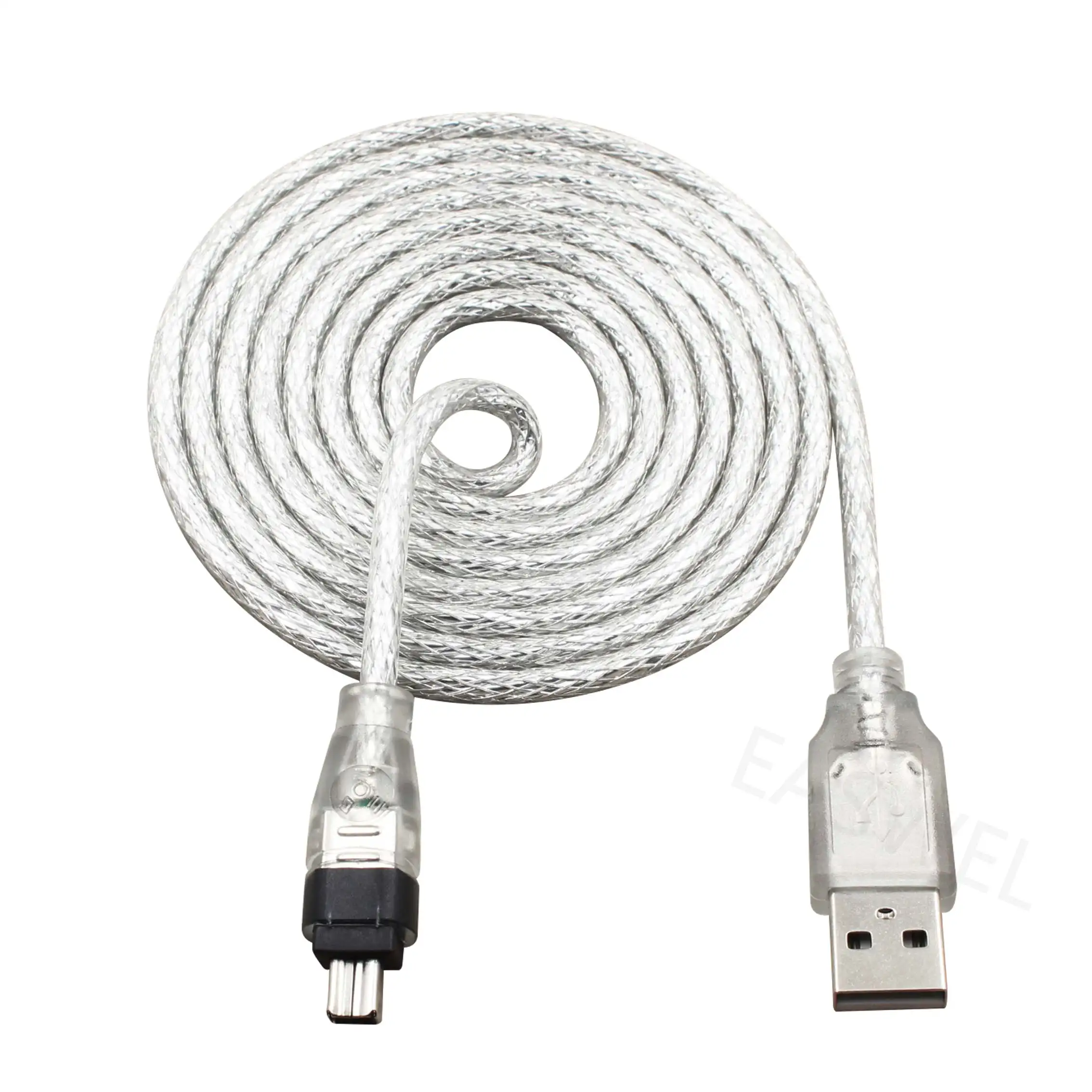 Baru USB laki-laki ke 1394 4 Pin laki-laki kabel adaptor firewire 1394 kabel untuk DCR-TRV75E DV