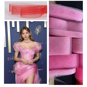 ริบบิ้นผมม้าสีชมพูขนาด 8 ซม. สำหรับตกแต่งชุดสีชมพูของ<span class=keywords><strong>ลิ</strong></span><span class=keywords><strong>ซ่า</strong></span> - Product Image 1