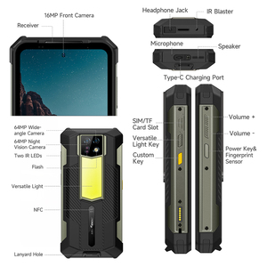 Ulefone Armor 24 MIL-STD-810H IP69K 22000mah Waterproof <strong>Rugged</strong> Smart Phone 6.78inch Nfc <strong>Rugged</strong> <strong>Smartphone</strong> - Product Image 3