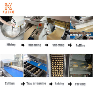 Kaino nhà máy công nghiệp Máy nướng bánh hoàn thành tự động bánh mì nướng bánh mì dây chuyền sản xuất bánh mì nướng Máy làm - Product Image 2