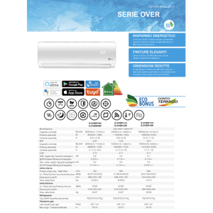 Aire Acondicionado Split Diloc 12000 Btu Inverter R32 Ahorro de Energía Refrigeración y Calefacción Eléctrica A+++ Control Wifi - Product Image 4