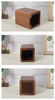 Support de bureau en bois Moshang personnalisé, minimaliste, mignon et élégant, avec tolérance de précision, pour stylos et crayons