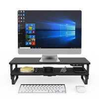 USB3.0 Portable moniteur support pour ordinateur portable en bois moniteur Base support pliable bureau école maison ordinateur bureau en bois Riser pour