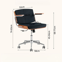 Chaises et tables de salle à manger modernes en métal et cuir avec hauteur réglable - Meubles de haute qualité pour la maison, le bureau et le salon