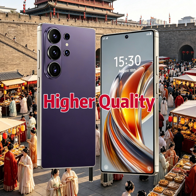 7.7 Inch S26 Ultra 22GB+2TB Wholesale Promotion Hot Selling Deca Core Android 15 Full Screen Cellphone Global 5G Mobile Phone