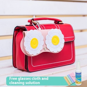 Custodia per <span class=keywords><strong>occhiali</strong></span> <span class=keywords><strong>da</strong></span> sole portatile in pelle coreana custodia protettiva per <span class=keywords><strong>occhiali</strong></span> <span class=keywords><strong>da</strong></span> sole antistress - Product Image 2