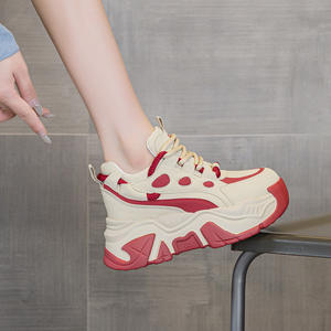 <span class=keywords><strong>Scarpe</strong></span> Casual da Donna Primavera 2026 Nuove <span class=keywords><strong>Scarpe</strong></span> da Ginnastica <span class=keywords><strong>con</strong></span> Suola Spessa Stile Dad Shoes Versatili e alla Moda - Product Image 4