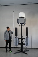 Détecteur de protection UAV longue portée KZ-02, équipement de surveillance toutes conditions météorologiques avec positionnement de cible à 10 km