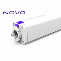 NOVO Moteur de rideau électronique horizontal Wifi Tuya Alexa Google Home pour rideaux en tissu et stores de chambre et balcon N21