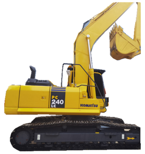 Excavatrice sur chenilles Komatsu PC240 d'occasion du Japon, 24 tonnes, faible nombre d'heures, pour travaux de construction, à vendre - Product Image 1