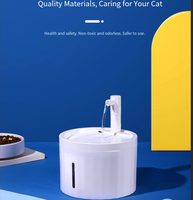 Fontaine à eau pour chat, distributeur d'eau pour animaux de compagnie avec filtre, système de circulation de l'eau pour chats et chiens, abreuvoir électrique pour animaux de compagnie