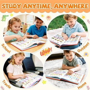 Livre sonore éducatif <span class=keywords><strong>en</strong></span> <span class=keywords><strong>anglais</strong></span>, jouets éducatifs, plus de 470 sons, jouet interactif d'apprentissage de l'<span class=keywords><strong>anglais</strong></span> <span class=keywords><strong>pour</strong></span> enfants - Product Image 4