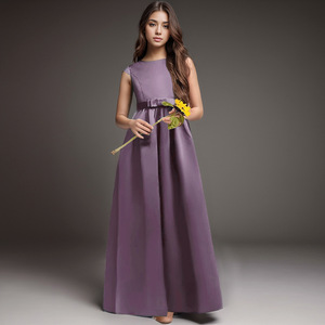 <span class=keywords><strong>Robe</strong></span> de <span class=keywords><strong>demoiselle</strong></span> <span class=keywords><strong>d</strong></span>'<span class=keywords><strong>honneur</strong></span> <span class=keywords><strong>junior</strong></span> élégante sans manches pour adolescentes de 10 à 16 ans, style occidental, 6 couleurs, pour fête <span class=keywords><strong>d</strong></span>'anniversaire - Product Image 4