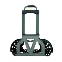 Chariot pliable multifonctionnel robuste à 3 roues pour monter les escaliers, chariots à six roues
