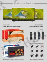 TV inteligente LED de 100 pulgadas con definición 4K HD y FHD Sistema Android a prueba de explosiones Variedad que incluye 100 pulgadas para hoteles