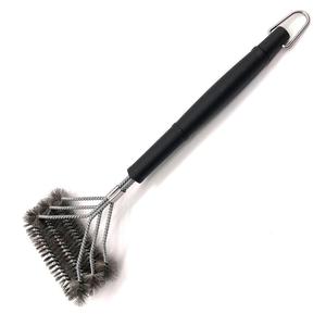 Herramientas de Limpieza para Horno de Barbacoa, Cepillo de Alambre de Acero Inoxidable para Barbacoa, Cepillo de Limpieza con Cerdas y Raspador, Cepillo de Limpieza para Portátiles - Product Image 3