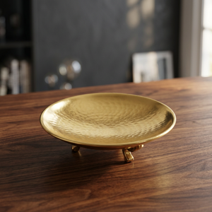 Jabonera de Oro Martillado Hecha en India - Product Image 3