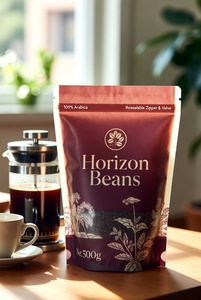 Bolsas <span class=keywords><strong>de</strong></span> Fondo Plano Reutilizables <span class=keywords><strong>con</strong></span> Cierre, a Prueba <span class=keywords><strong>de</strong></span> Olores y Humedad, para Proteína en Polvo y Granos <span class=keywords><strong>de</strong></span> Café, <span class=keywords><strong>con</strong></span> Logotipo Personalizado - Product Image 5