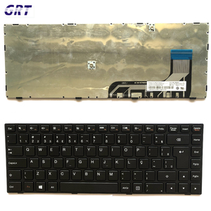 New BR Laptop <b>Keyboard</b> for Lenovo Ideapad 100-14IBY <b>Keyboard</b> Black Laptop <b>Keyboard</b> Brazil Brazilian Layout - Product Image 1